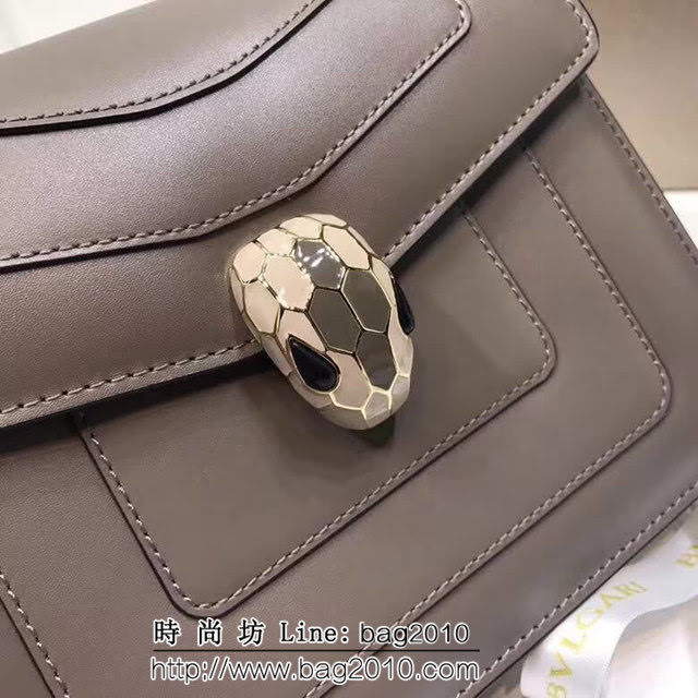 BVLGARI寶格麗 專櫃新款 蛇頭扣環 單層蛇頭包 鏈條單肩斜挎包 B283558 FYD1309